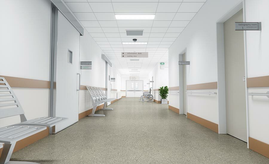 vinyl flooring for hospitals